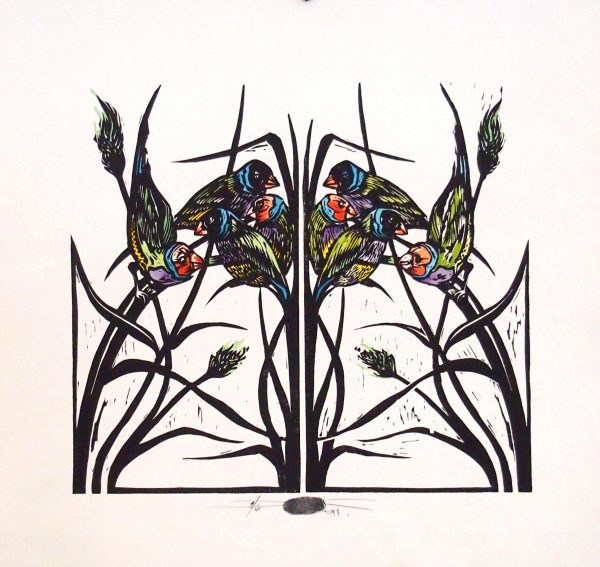 jane eliza dennis artist lino prints