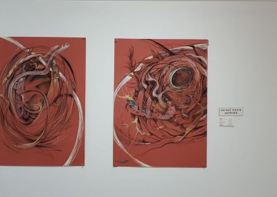jane eliza dennis artist lino prints